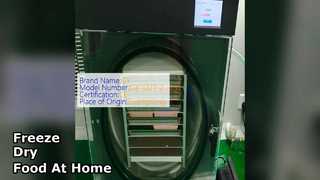 فریز خشک کن خانگی مواد غذایی را با ماندگاری طولانی مدت حفظ می کند