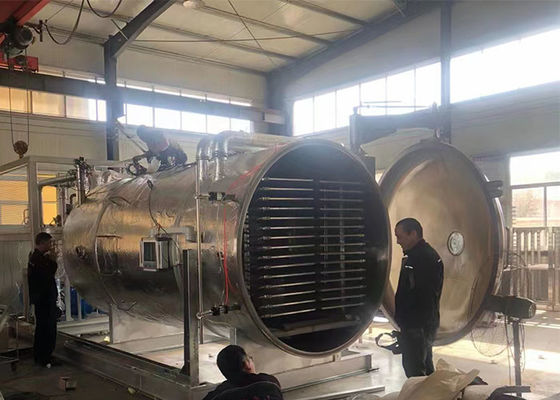 خنک کننده هوا 50 کیلوگرم 100 کیلوگرم سبزیجات صنعتی مواد غذایی جاروبرقی فریزر خشک کن