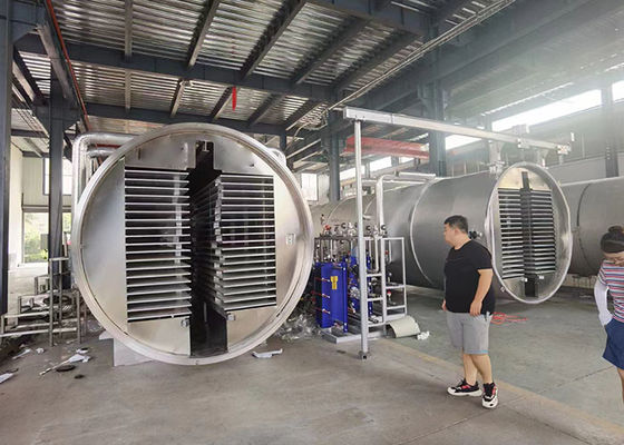 یخچال Bitzer مواد غذایی صنعتی سبزیجات فریز خشک کن 100kg/بار
