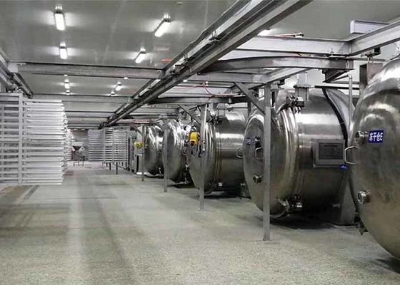 Refcom یخچال لیوفیلیزر فریزر خشک کن 100 کیلوگرم