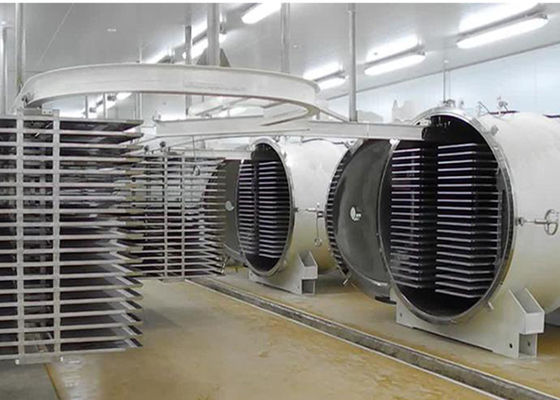 کنترل PLC فریزر خشک کن صنعت داروسازی 500 کیلوگرم/بار