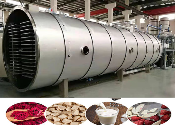 کنترل PLC دستگاه خشک کن و فریزر خلاء مواد غذایی بزرگ 500 کیلوگرم/بار