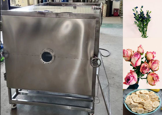 خشک کن فراوری خلاء مواد غذایی خنک شده با هوا با درجه خلاء ≤10Pa