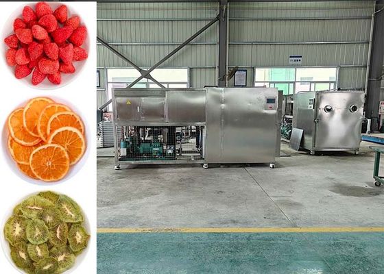 فریزر خشک کن هوا خنک کننده 30 ~ 35 کیلوگرم / دسته برای خشک کردن میوه ها و سبزیجات