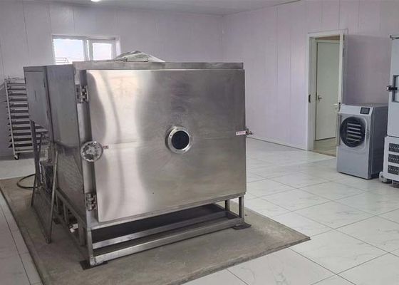 300 کیلوگرم / دسته مواد غذایی خلاء خشک کن منجمد راه حل نهایی عملکرد خشک کردن بالا