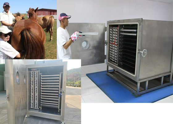 دستگاه خشک کن یخچال سبز و خلاء با واحد خنک کننده