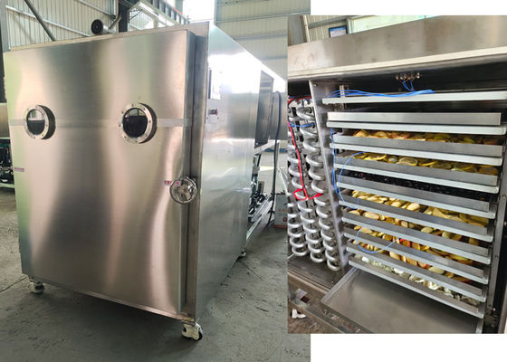 200 کيلوگرم مواد غذایی خلاء خشک کن منجمد 65KW برای حفظ مواد غذایی
