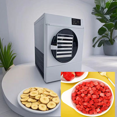 6 کیلوگرم 10 کیلوگرم فریزر خشک کن خانگی چرخه خشک کردن 20-24 ساعت