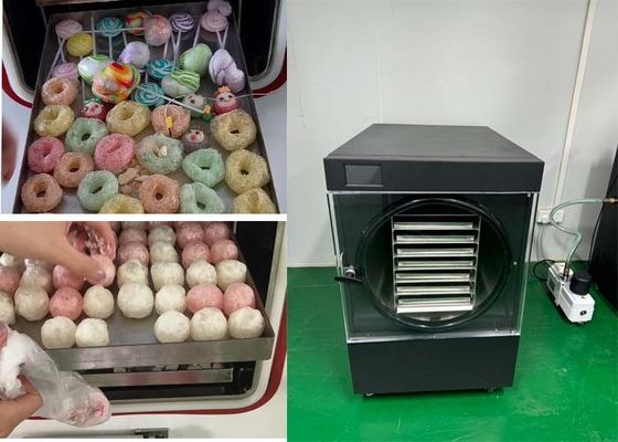 دستگاه آب نبات خشک یخچال سیستم خنک کننده دوگانه 110V / 220V ولتاژ