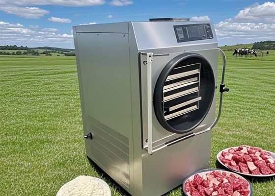 2000W خانه اتوماتیک مواد غذایی فریزر خشک کن برای میوه ها و سبزیجات سطح سر و صدا ≤50dB
