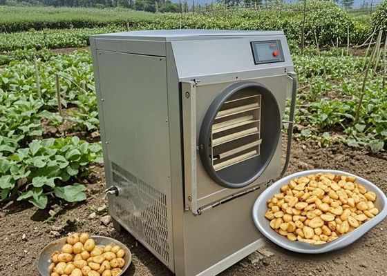 خشک کن صنعتی برای شیرینی آبمیوه آبمیوه شیر مواد غذایی لیوفیلیزه