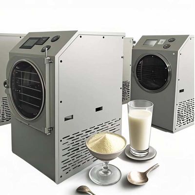 بهترین فریزر خشک کن برای استفاده خانگی شیر مایع میوه لیوفیلیزر با پمپ خلاء شامل
