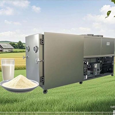 230KW میوه های گرمسیری فریزر خشک کن رطوبت بالا سازگاری با آب و هوا لیوفیلیزر