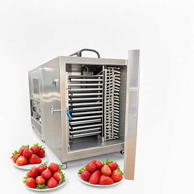 100 کیلوگرم دستگاه خشک کن یخچال GMP داروسازی لیوفیلیزاسیون درجه غذایی
