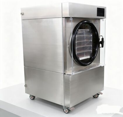 خشک کن انجمادی خانگی جمع و جور و آسان برای استفاده. ایده آل برای خانواده ها. مخاطبان خاص را هدف قرار می دهد و بر سهولت استفاده تأکید دارد.