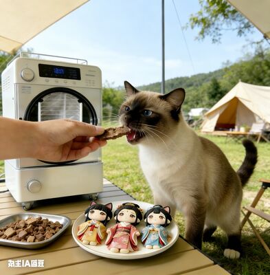 هوشمند و کارآمد: خشک کن انجمادی خانگی اتوماتیک با تایمر - حفظ مواد مغذی، تهیه میان وعده‌های سالم، غذای حیوانات خانگی و وعده‌های غذایی کمپینگ