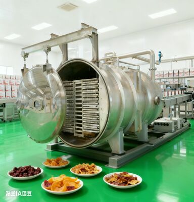 لیوفیلیزر سنگین 180 کیلوگرم برای استفاده صنعتی با ساخت فولاد ضد زنگ و کنترل دما دقیق برای کیفیت ثابت