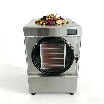 خشک کن انجمادی کوچک 3600 وات با استفاده از پمپ خلاء دو مرحله ای بائوسی طراحی شده برای خشک کردن انجمادی نمونه های بیولوژیکی و شیمیایی