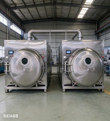 فناوری هاروست رایت را به آشپزخانه تجاری خود بیاورید: خشک‌کن‌های انجمادی صنعتی 100-200 کیلوگرمی که طعم و مواد مغذی را در مقیاس برای قهوه ممتاز، غذاهای دریایی و وعده‌های غذایی آماده حفظ می‌کنند.