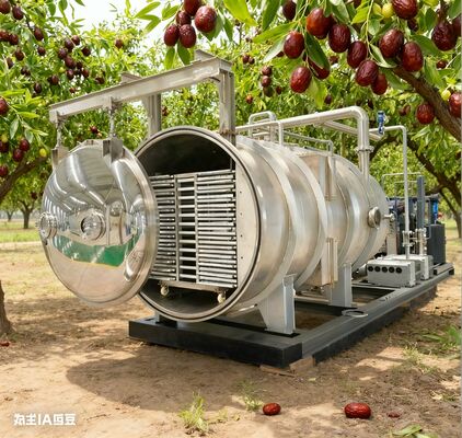 مقیاس‌پذیری بدون افت کیفیت. خشک‌کن‌های انجمادی سنگین 100-200 کیلوگرمی مهندسی شده برای تولید انبوه با دوام فولاد ضد زنگ، بهره‌وری انرژی و نتایج ثابت در هر بچ.