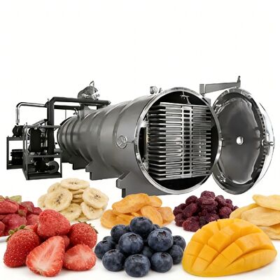 محدوده دما -50 درجه سانتیگراد تا -80 درجه سانتیگراد دستگاه خشک کن یخچال خلاء با سیستم کنترل PLC
