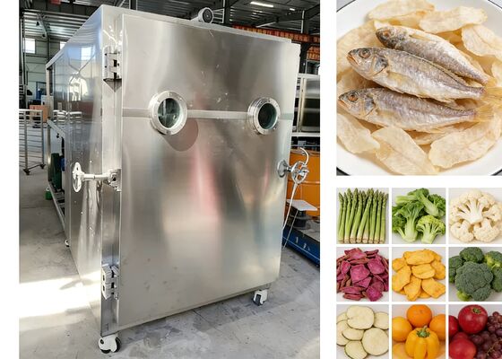 Voltage 380V 50HZ 3PH Food vacuum freeze dryer capable of maintaining food safety standards during freeze drying process
