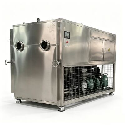 درجه خلاء ≤10Pa مواد غذایی خلاء فریز خشک کن با سیستم خنک کننده Bitzer یا Leybold ایده آل برای نگهداری و خشک کردن مواد غذایی