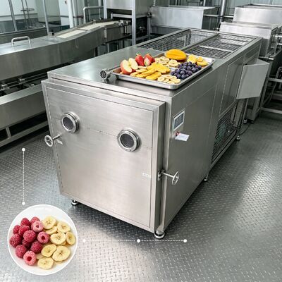 سطح سر و صدا ماشین خشک کن یخچال خلاء اتوماتیک 70dB برای خشک کردن مواد غذایی و شیمیایی طراحی شده است
