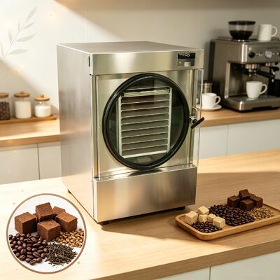 20 تا 25 کیلوگرم ظرفیت مینی فریز خشک کن ابعاد 1100 1000 1180mm مناسب برای فریز خشک کردن مواد حیاتی حساس