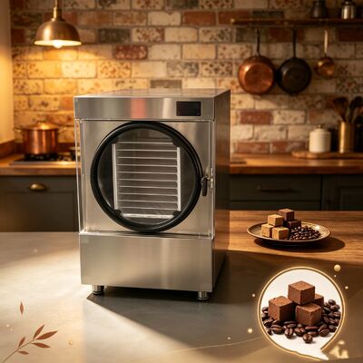 SUS304 فولاد ضد زنگ خانه فریزر خشک کن برق گرمایش 3600W طراحی شده برای ارائه و نتایج ثابت فریزر خشک کردن